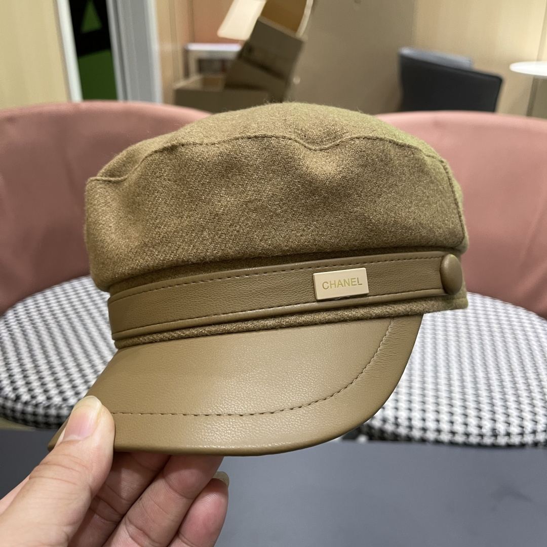  Chanel香奈儿八角帽👏八角帽百搭款随意戴都好看