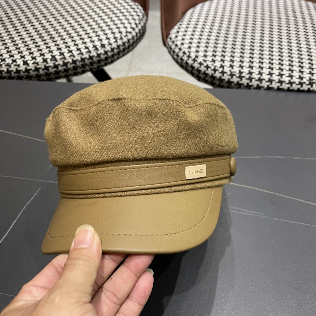  Chanel香奈儿八角帽👏八角帽百搭款随意戴都好看