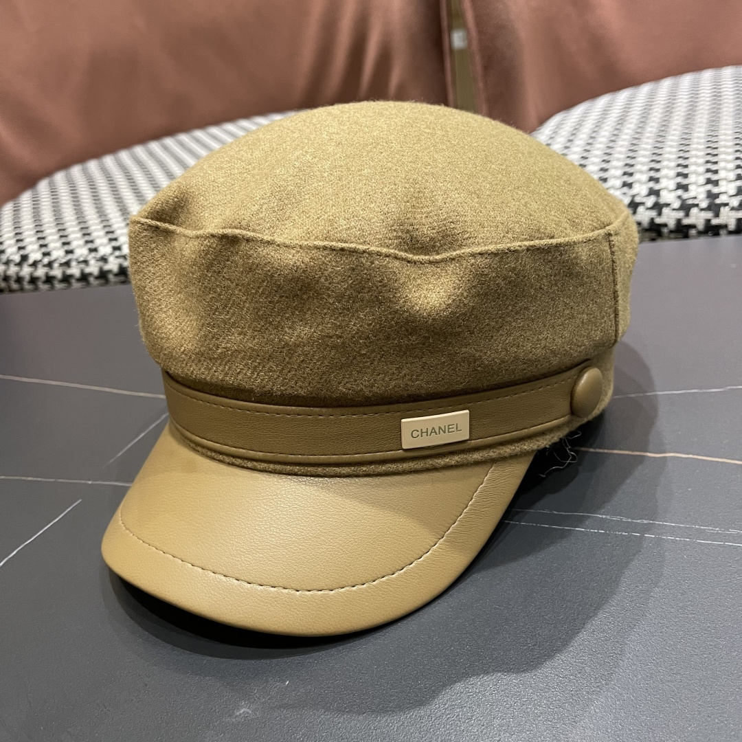  Chanel香奈儿八角帽👏八角帽百搭款随意戴都好看
