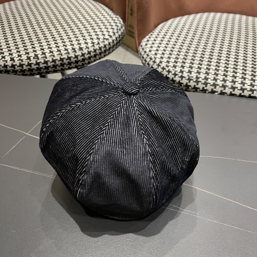   蒙口MONCLER🎩2025秋冬新款日系围蓓蕾帽显脸小八角画家帽子春