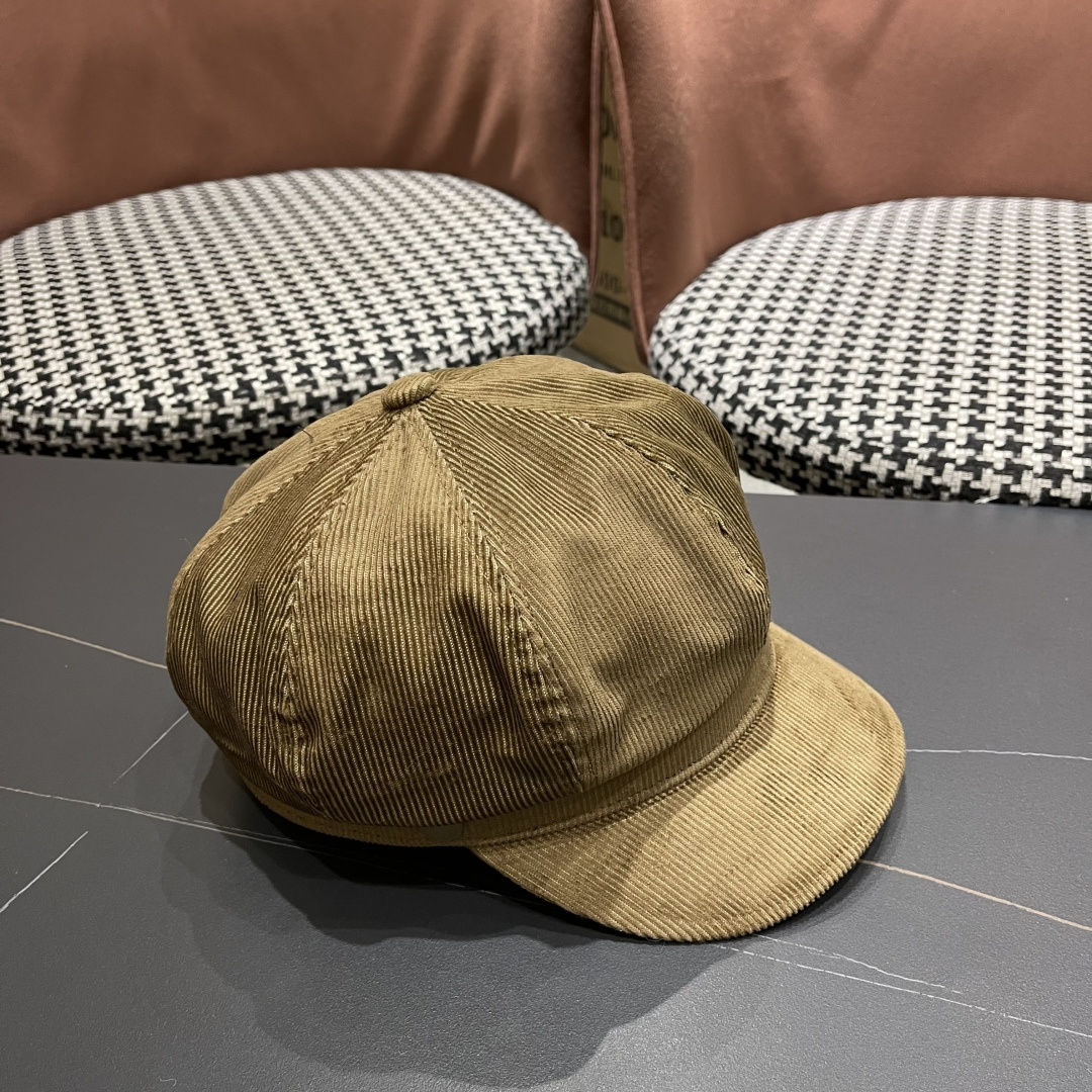   蒙口MONCLER🎩2025秋冬新款日系围蓓蕾帽显脸小八角画家帽子春