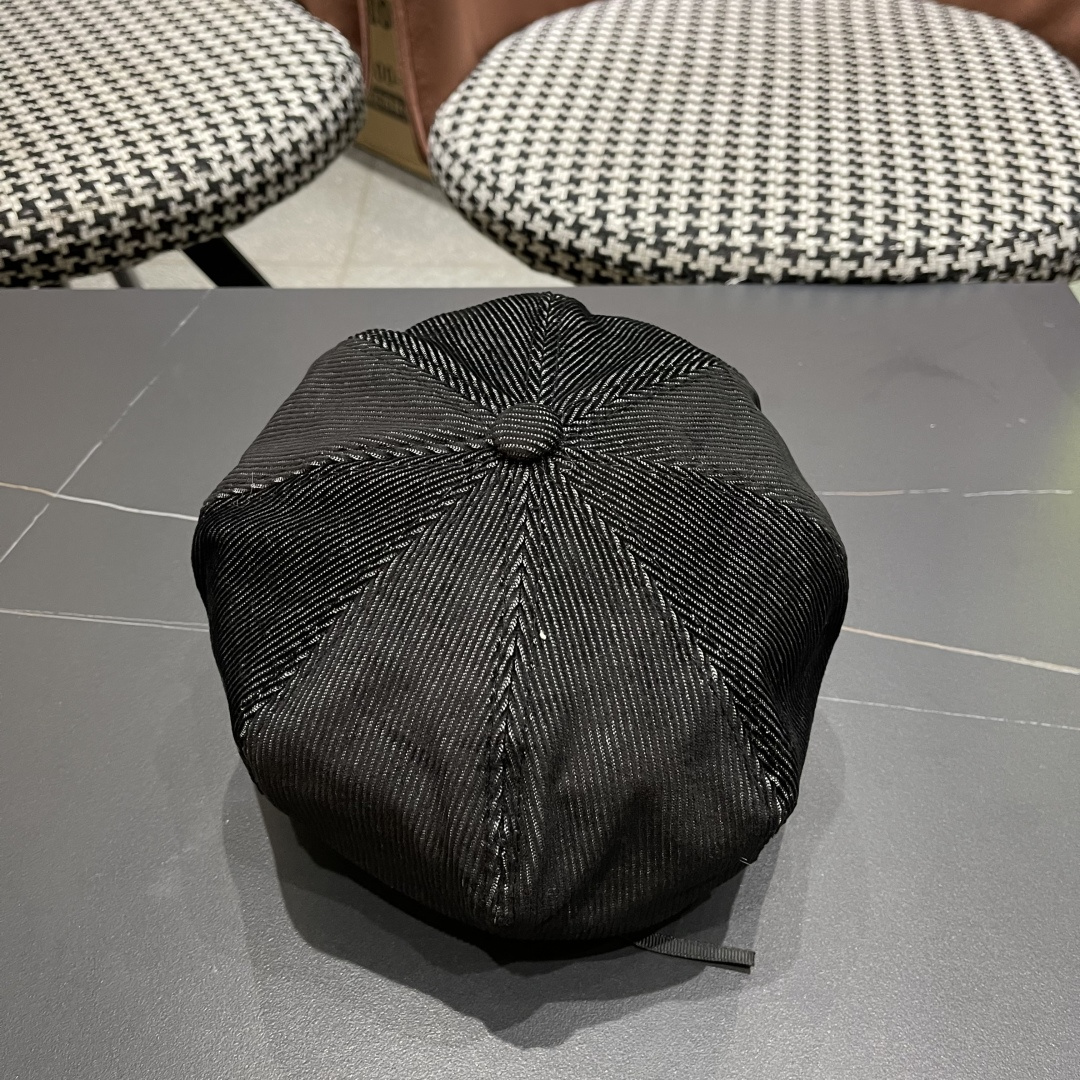   蒙口MONCLER🎩2025秋冬新款日系围蓓蕾帽显脸小八角画家帽子春