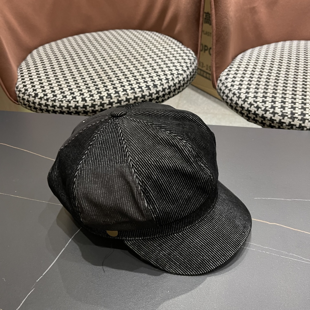   蒙口MONCLER🎩2025秋冬新款日系围蓓蕾帽显脸小八角画家帽子春