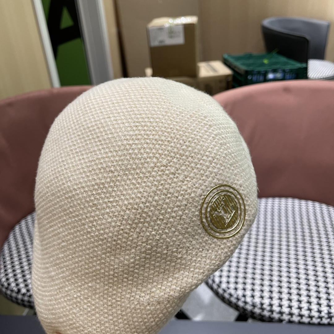  lv路易威登鸭舌帽- 画家贝雷帽迪斯科蹦迪tu酷帽男女前进帽子