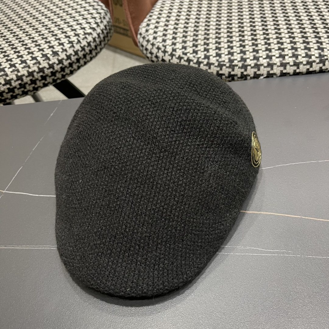  lv路易威登鸭舌帽- 画家贝雷帽迪斯科蹦迪tu酷帽男女前进帽子