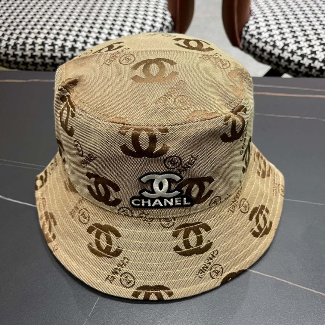 【CHANEL香奈儿】2025新款原单渔夫帽，遮阳又超好搭配，出街单品