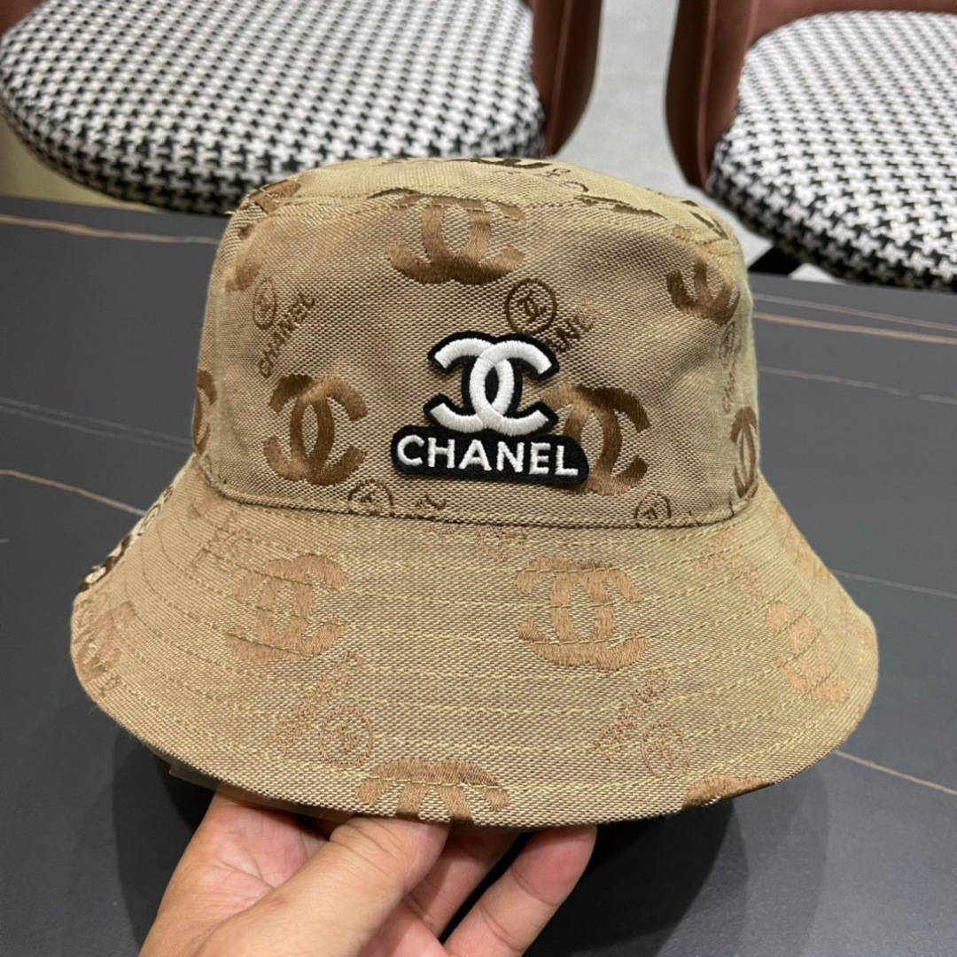 【CHANEL香奈儿】2025新款原单渔夫帽，遮阳又超好搭配，出街单品