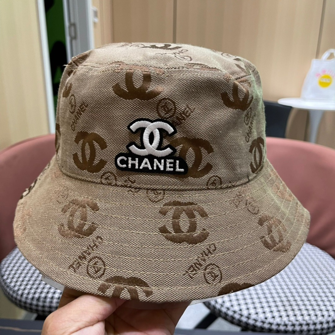 【CHANEL香奈儿】2025新款原单渔夫帽，遮阳又超好搭配，出街单品