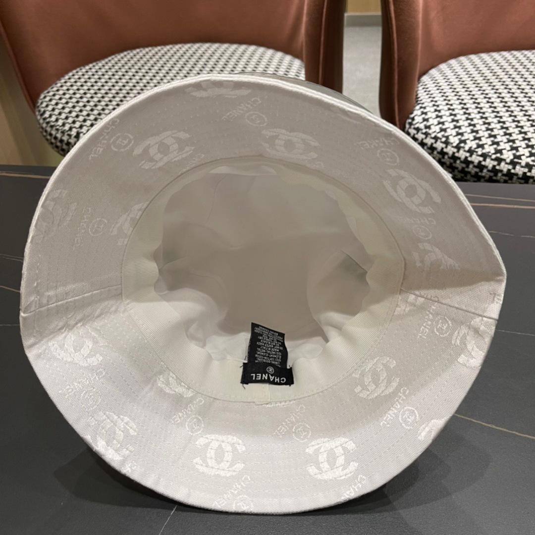 【CHANEL香奈儿】2025新款原单渔夫帽，遮阳又超好搭配，出街单品