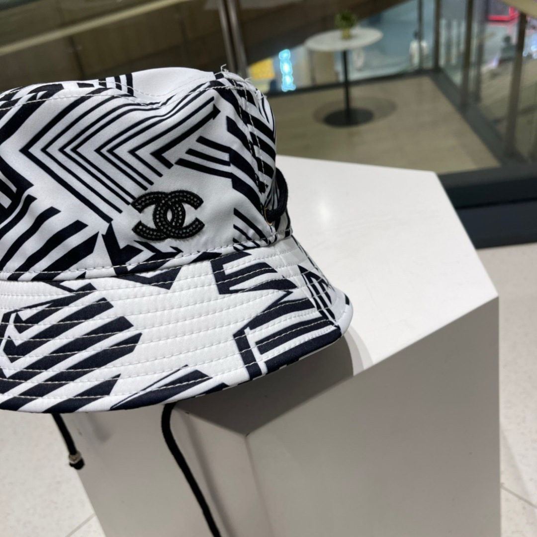  【CHANEL香奈儿】新款小香风渔夫帽，折叠防晒款超好搭配，赶紧入手！