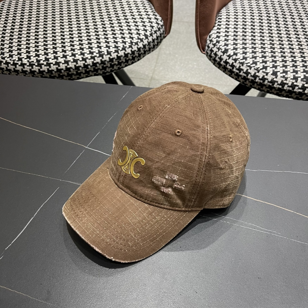 💛赛琳 CELINE 2025春款棒球帽🧢 🔥新款棒球帽🧢，出街必备超好搭配，赶紧入手！