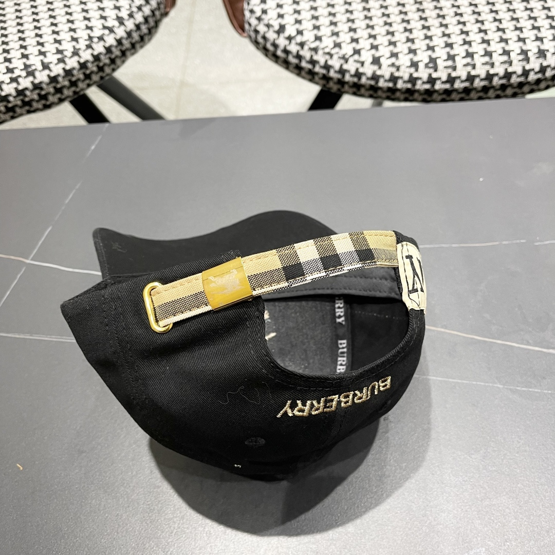 【巴宝莉BURBERRY】☄️2025官网同步上线🎊 韩版新款英伦风定制款11原单品质 男女通用棒球帽 