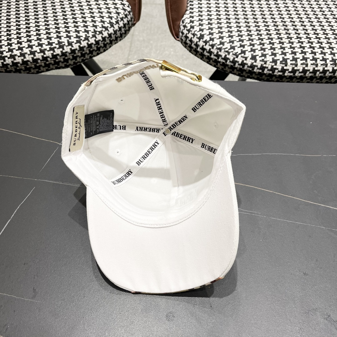 【巴宝莉BURBERRY】☄️2025官网同步上线🎊 韩版新款英伦风定制款11原单品质 男女通用棒球帽 