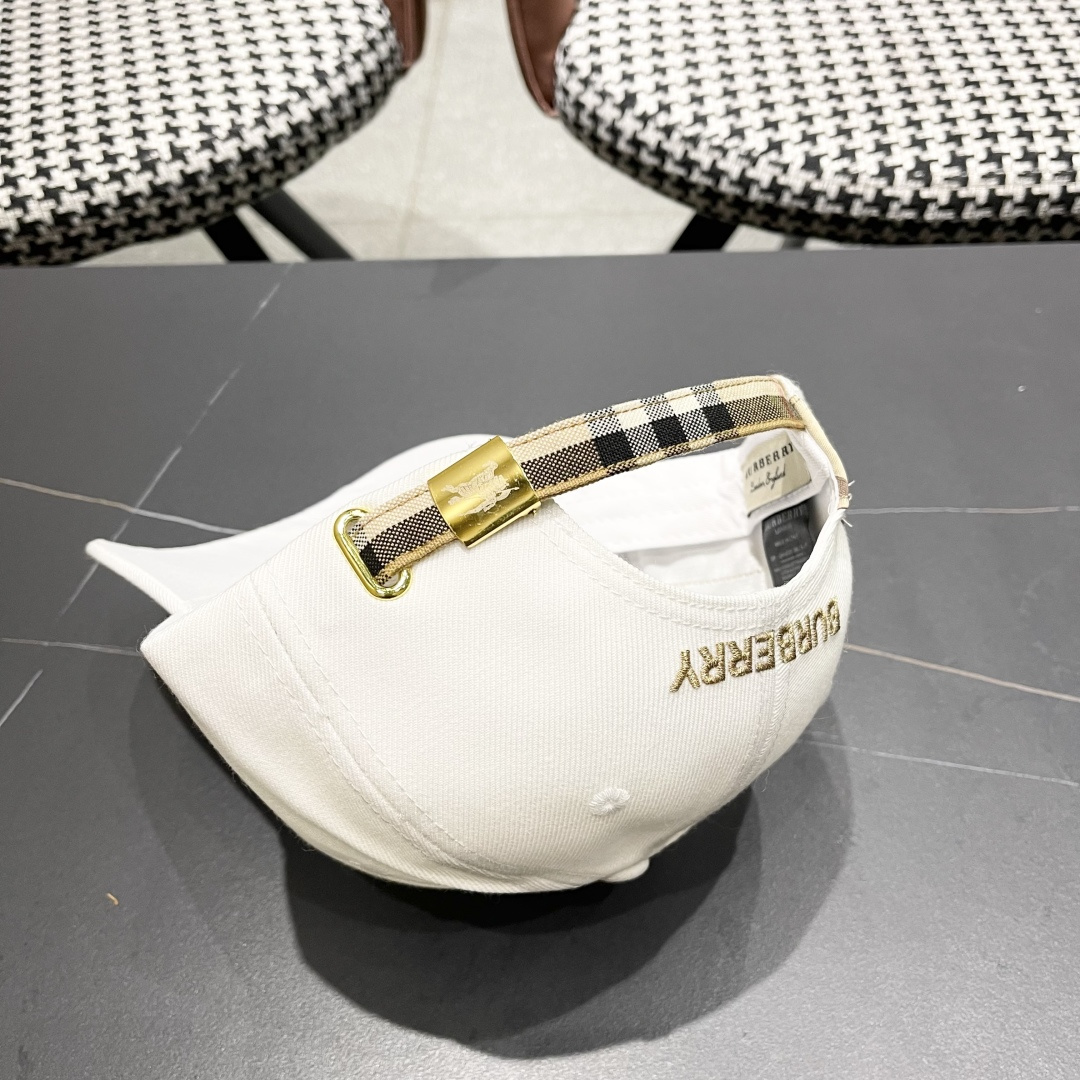 【巴宝莉BURBERRY】☄️2025官网同步上线🎊 韩版新款英伦风定制款11原单品质 男女通用棒球帽 