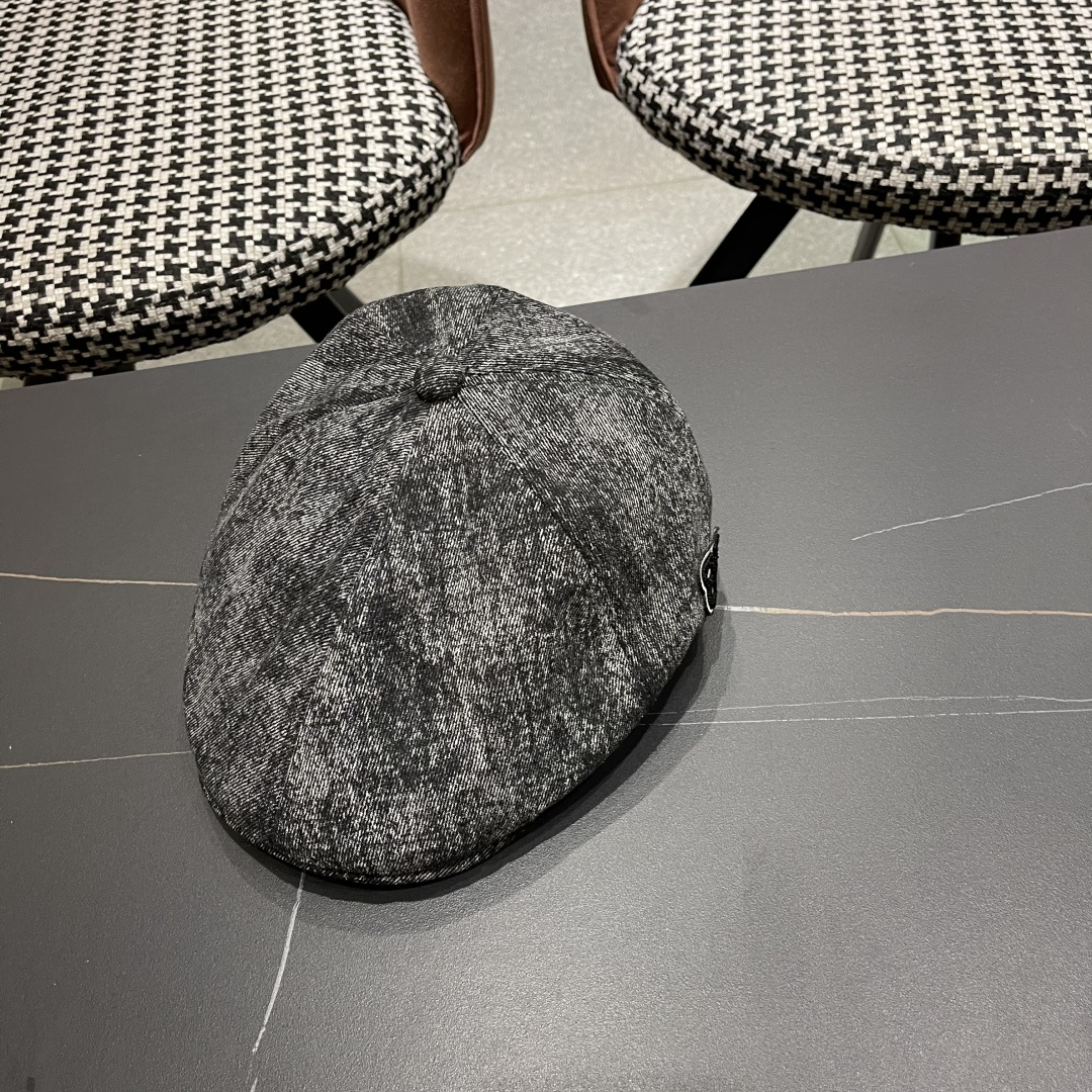  巴黎世家 2025新款韩版牛仔前进帽贝雷帽女春秋时尚百搭薄款
画家帽八角蓓蕾帽子