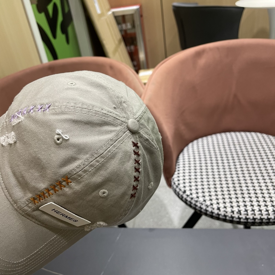  爱马仕 HERMES 2025新款棒球帽，新款鸭舌帽，男女通用，头围57cm