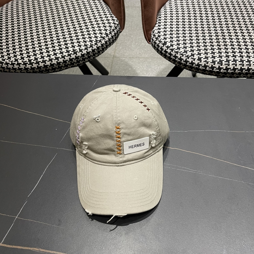  爱马仕 HERMES 2025新款棒球帽，新款鸭舌帽，男女通用，头围57cm