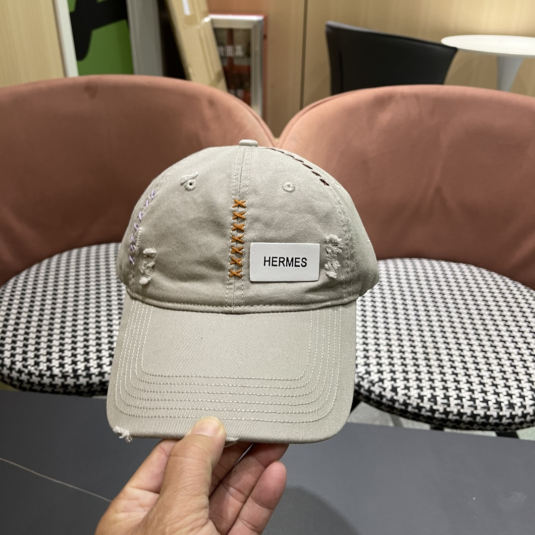  爱马仕 HERMES 2025新款棒球帽，新款鸭舌帽，男女通用，头围57cm