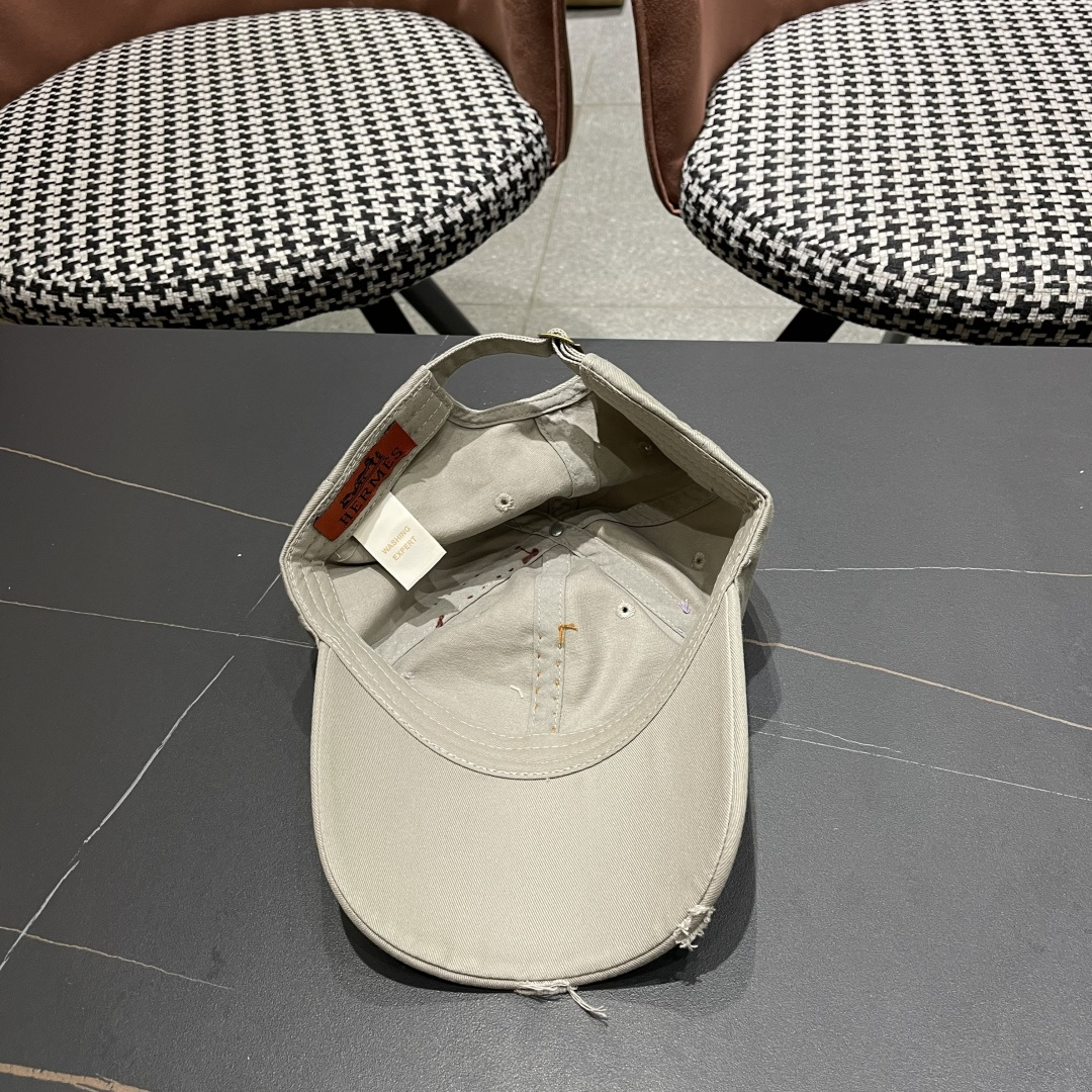  爱马仕 HERMES 2025新款棒球帽，新款鸭舌帽，男女通用，头围57cm