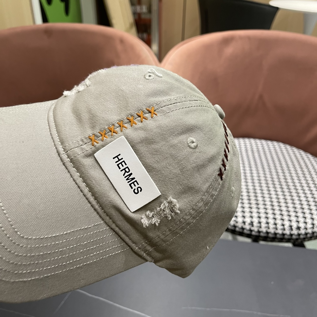  爱马仕 HERMES 2025新款棒球帽，新款鸭舌帽，男女通用，头围57cm