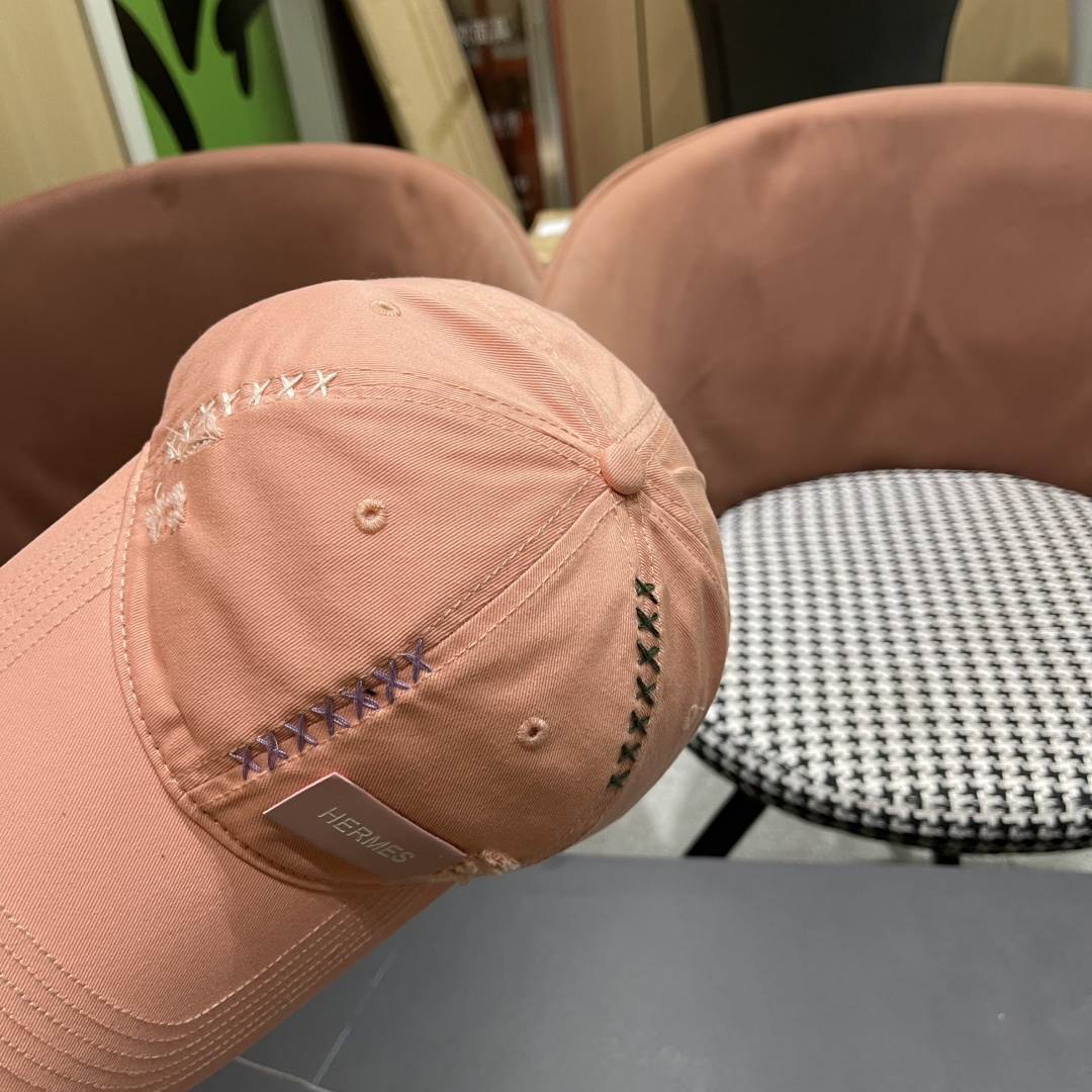  爱马仕 HERMES 2025新款棒球帽，新款鸭舌帽，男女通用，头围57cm