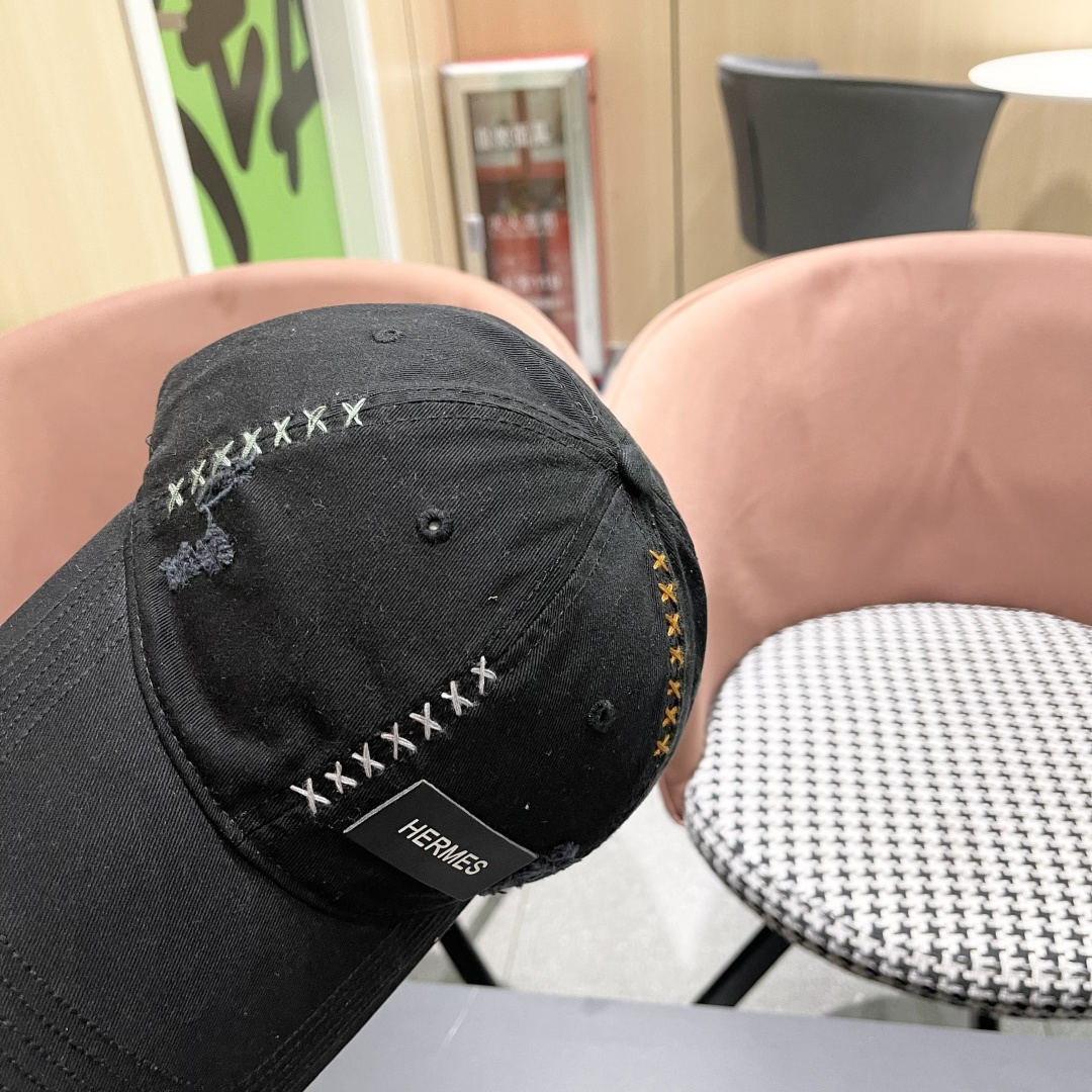  爱马仕 HERMES 2025新款棒球帽，新款鸭舌帽，男女通用，头围57cm