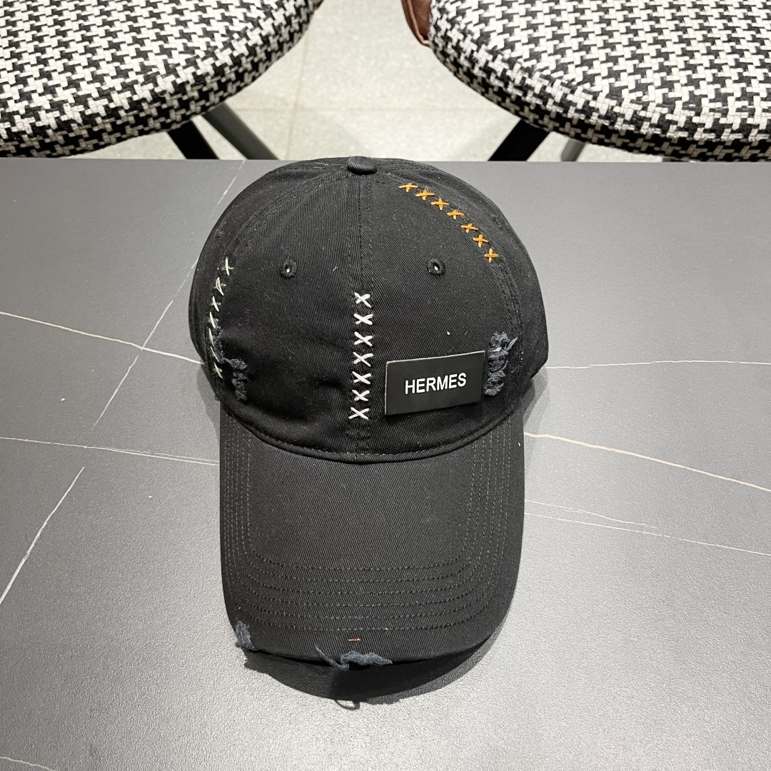  爱马仕 HERMES 2025新款棒球帽，新款鸭舌帽，男女通用，头围57cm