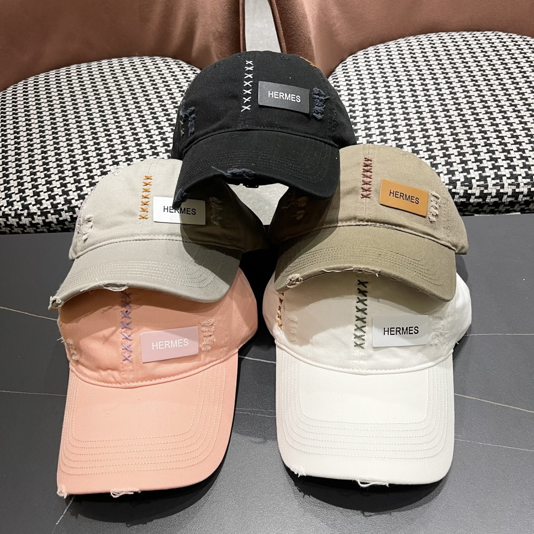  爱马仕 HERMES 2025新款棒球帽，新款鸭舌帽，男女通用，头围57cm