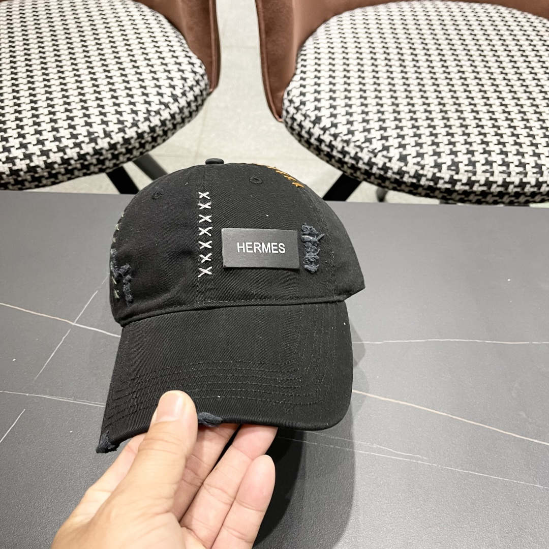 爱马仕 HERMES 2025新款棒球帽，新款鸭舌帽，男女通用，头围57cm