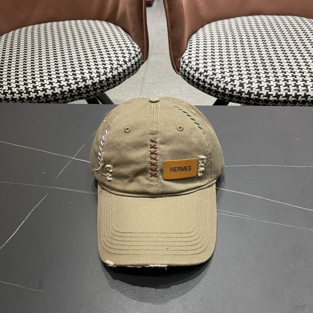  爱马仕 HERMES 2025新款棒球帽，新款鸭舌帽，男女通用，头围57cm