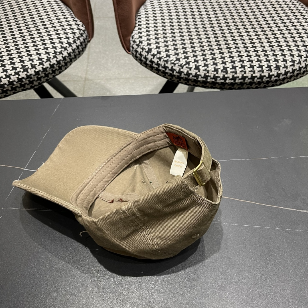  爱马仕 HERMES 2025新款棒球帽，新款鸭舌帽，男女通用，头围57cm