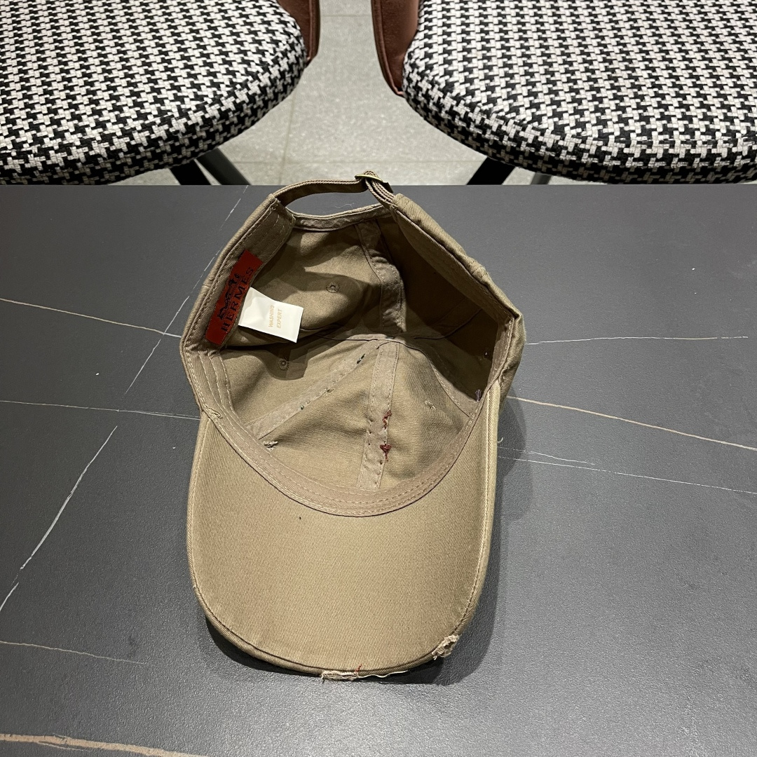  爱马仕 HERMES 2025新款棒球帽，新款鸭舌帽，男女通用，头围57cm