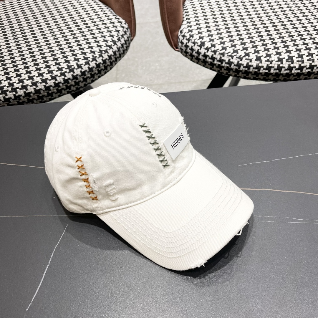  爱马仕 HERMES 2025新款棒球帽，新款鸭舌帽，男女通用，头围57cm