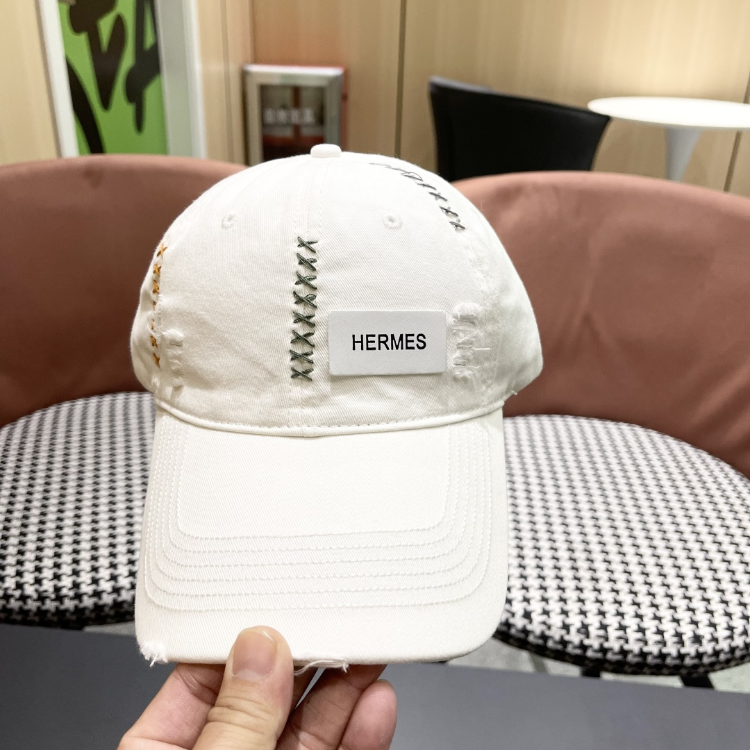  爱马仕 HERMES 2025新款棒球帽，新款鸭舌帽，男女通用，头围57cm
