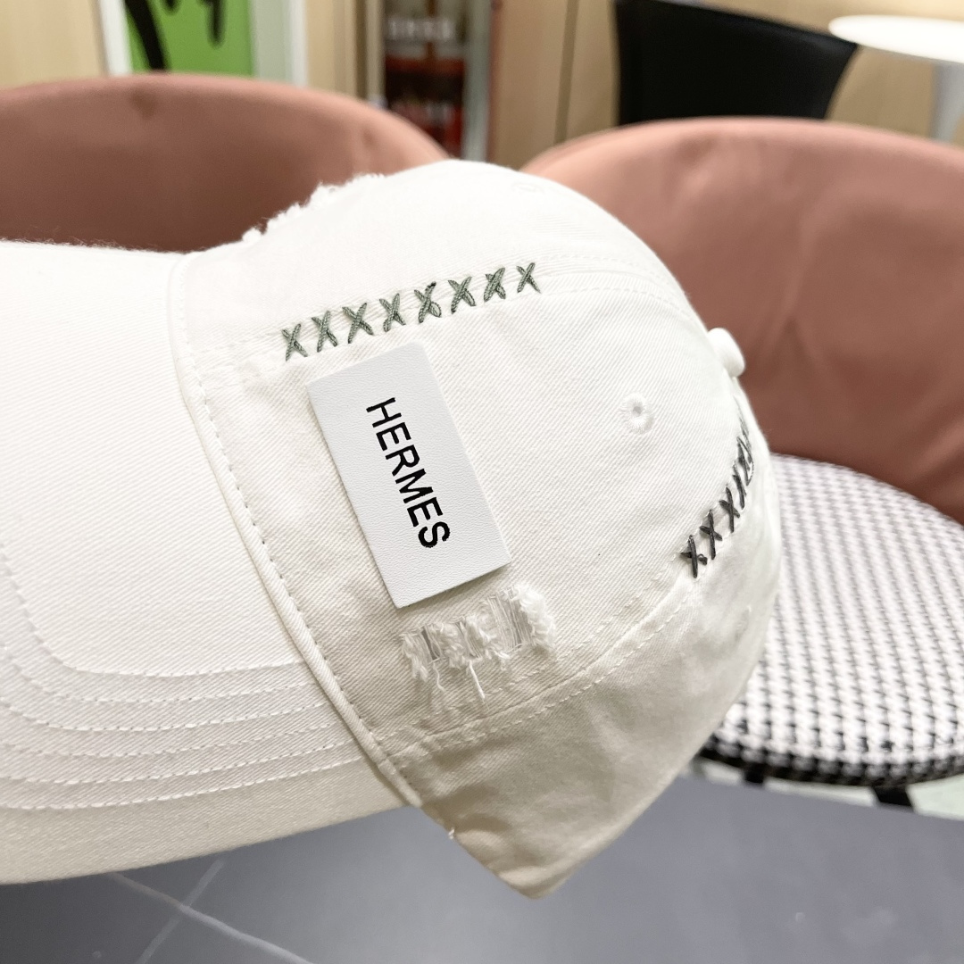  爱马仕 HERMES 2025新款棒球帽，新款鸭舌帽，男女通用，头围57cm