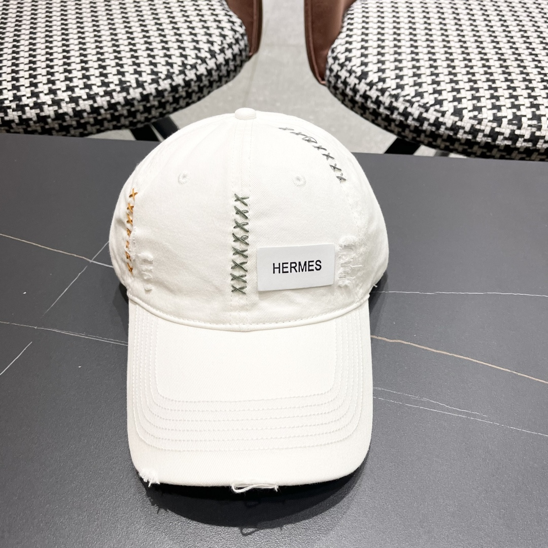  爱马仕 HERMES 2025新款棒球帽，新款鸭舌帽，男女通用，头围57cm