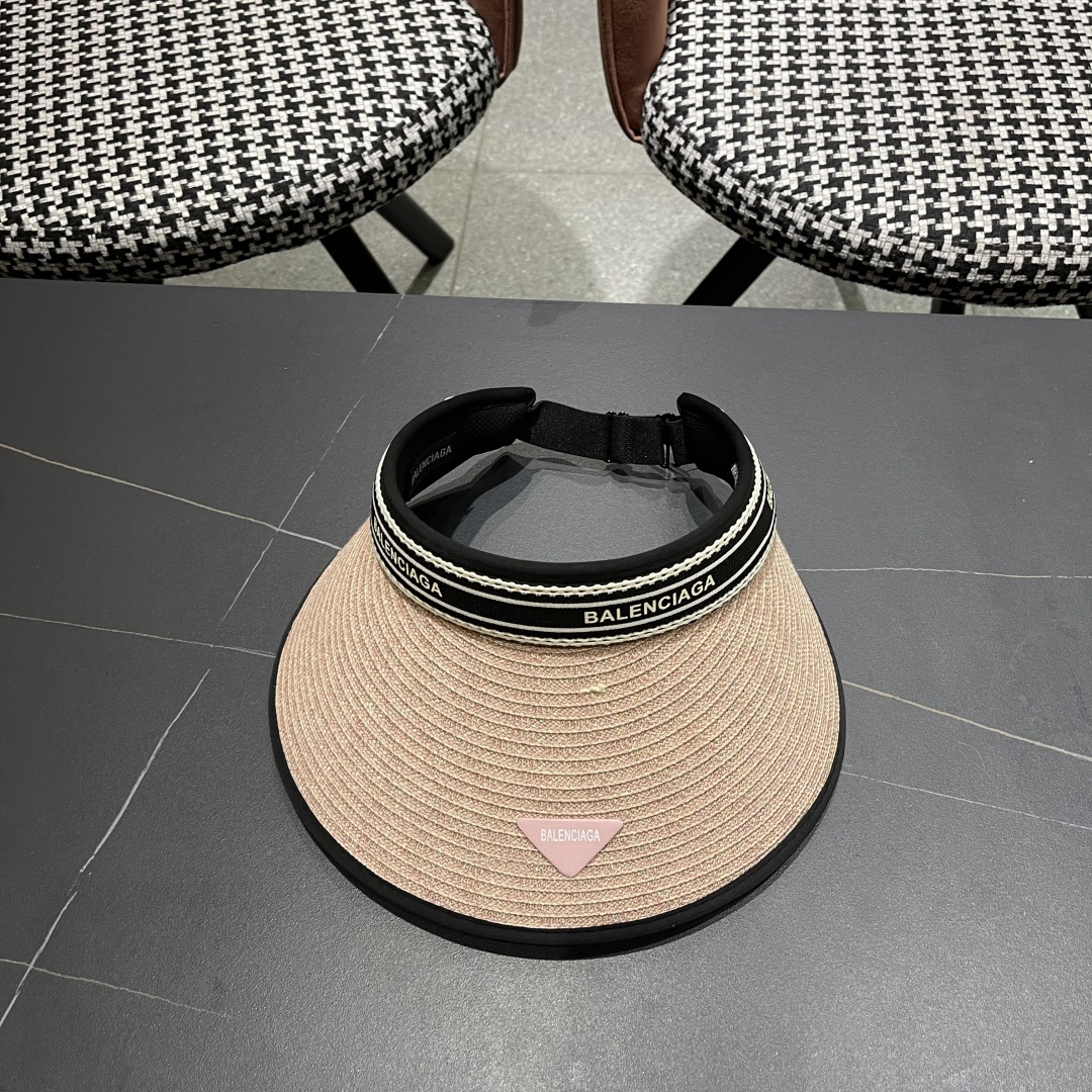  BALENCIAGA巴黎世家2025新款防晒帽子女款防紫外线萎形格空顶
太阳冰丝夏天骑车遮阳帽