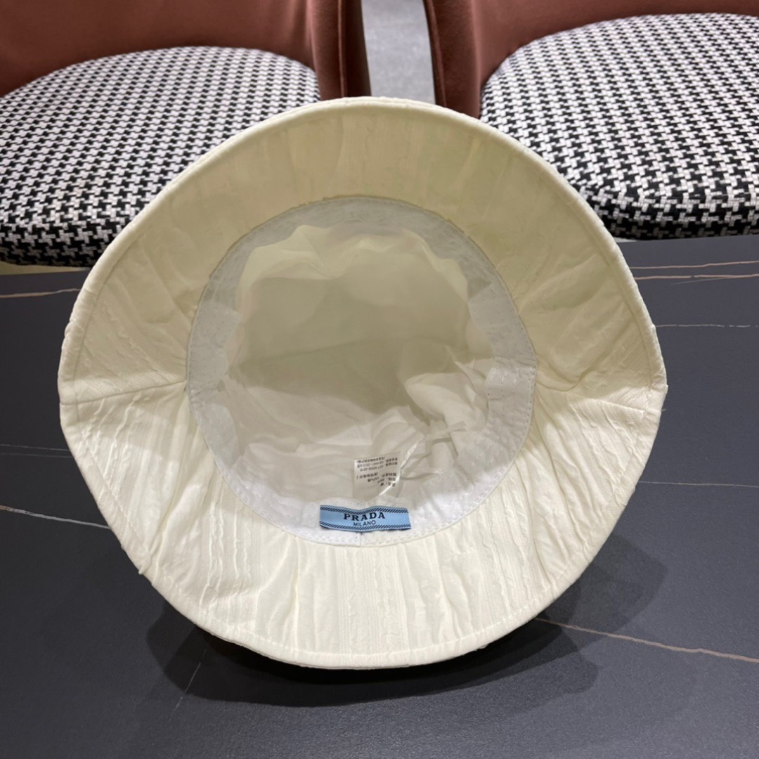【PRADA普拉达】2025最新遮阳渔夫帽，日常款超好搭配