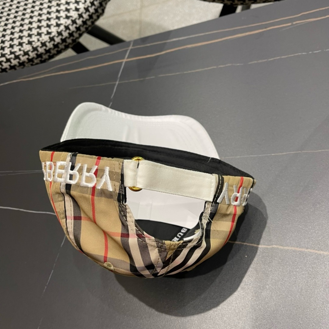 【巴宝莉BURBERRY】🌸官网同步上线🎊 韩版新款英伦风定制款11原单品质 男女通用棒球帽 美邦工艺棉