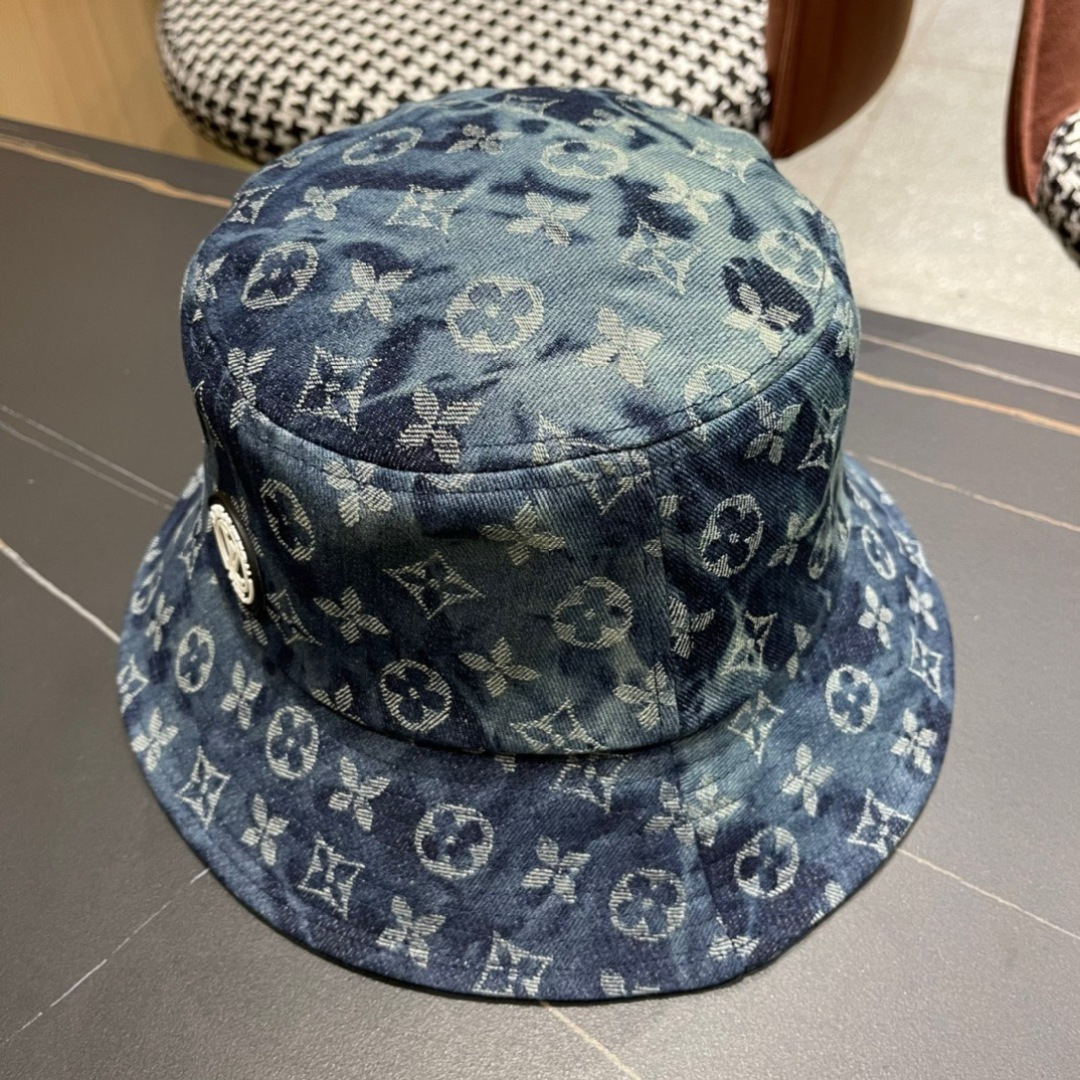  LV路易威登度阳牛仔渔夫帽，非常经典的经典出门必备，非常显脸小