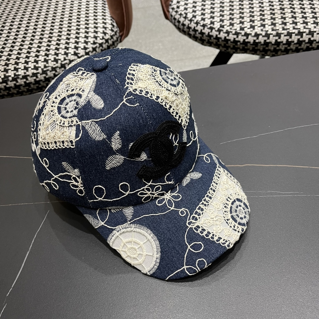 香奈儿CHANEL 2025新品透气舒服棒球帽，小香经典简约，时尚休闲设计