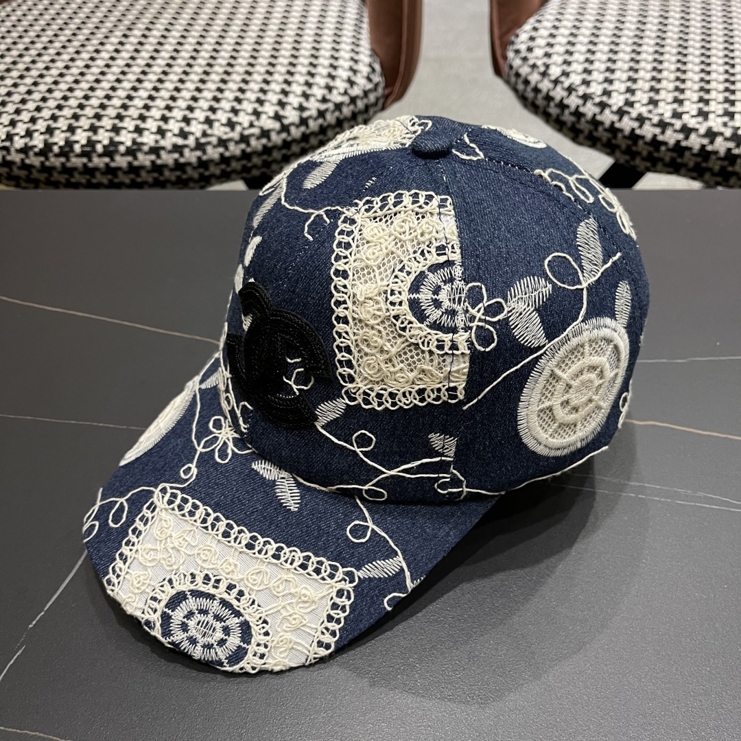 香奈儿CHANEL 2025新品透气舒服棒球帽，小香经典简约，时尚休闲设计