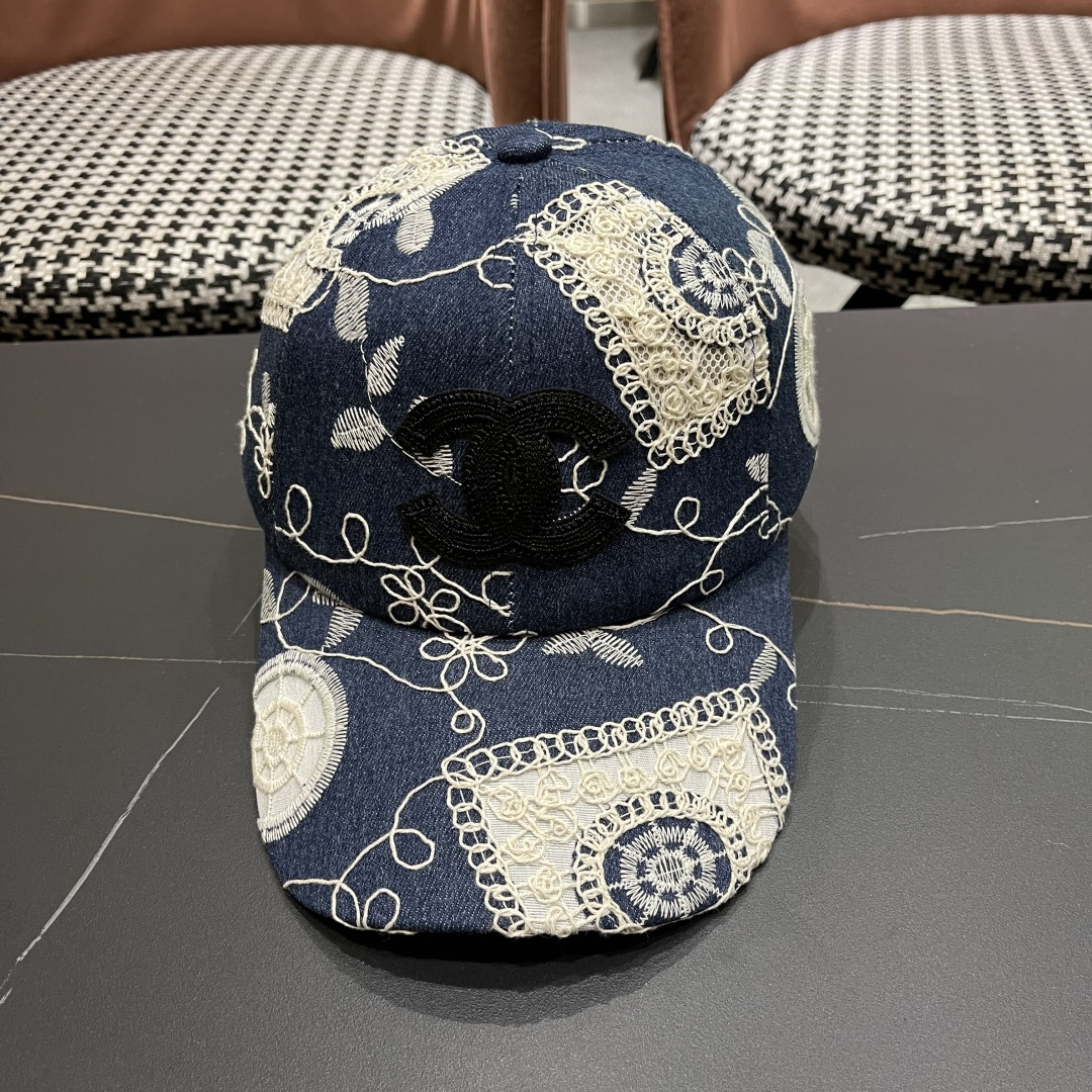 香奈儿CHANEL 2025新品透气舒服棒球帽，小香经典简约，时尚休闲设计