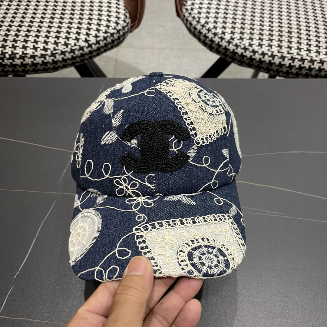 香奈儿CHANEL 2025新品透气舒服棒球帽，小香经典简约，时尚休闲设计