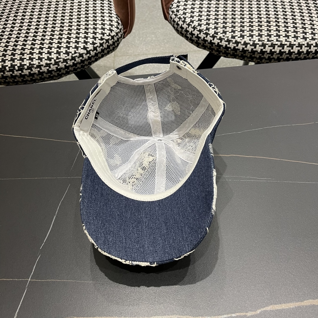 香奈儿CHANEL 2025新品透气舒服棒球帽，小香经典简约，时尚休闲设计