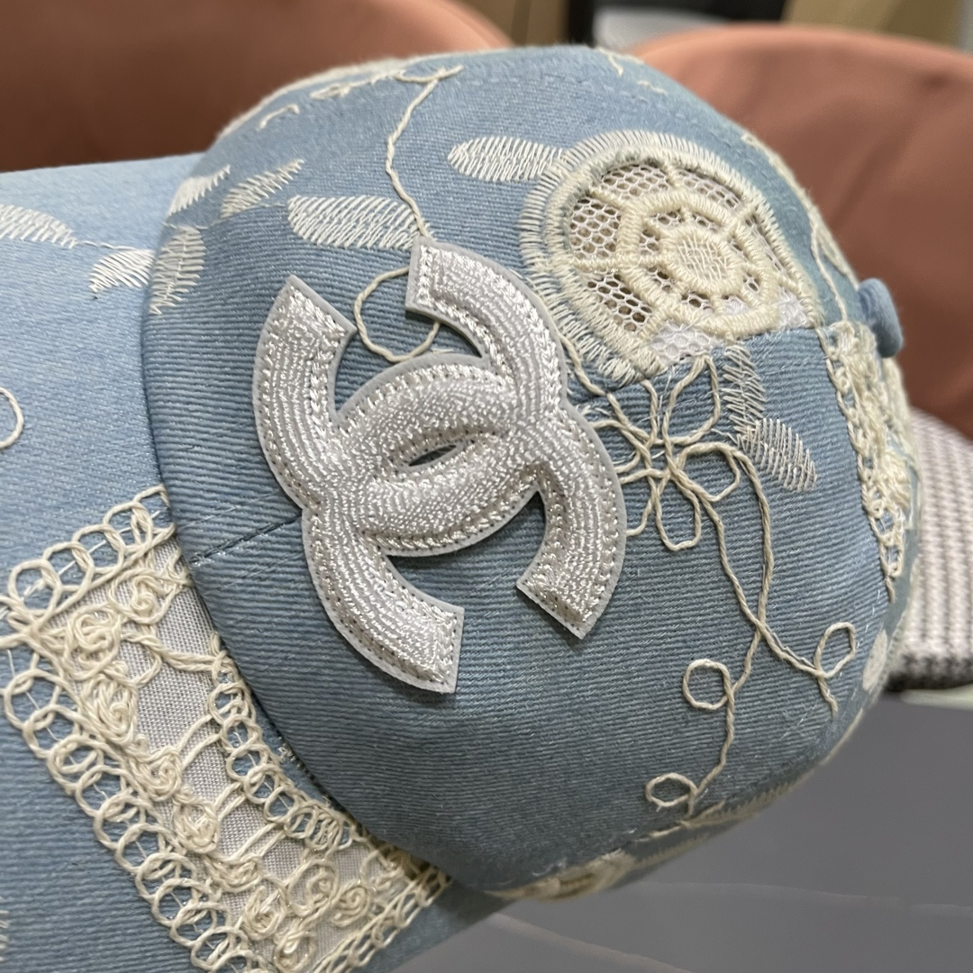 香奈儿CHANEL 2025新品透气舒服棒球帽，小香经典简约，时尚休闲设计