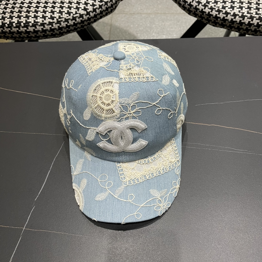 香奈儿CHANEL 2025新品透气舒服棒球帽，小香经典简约，时尚休闲设计