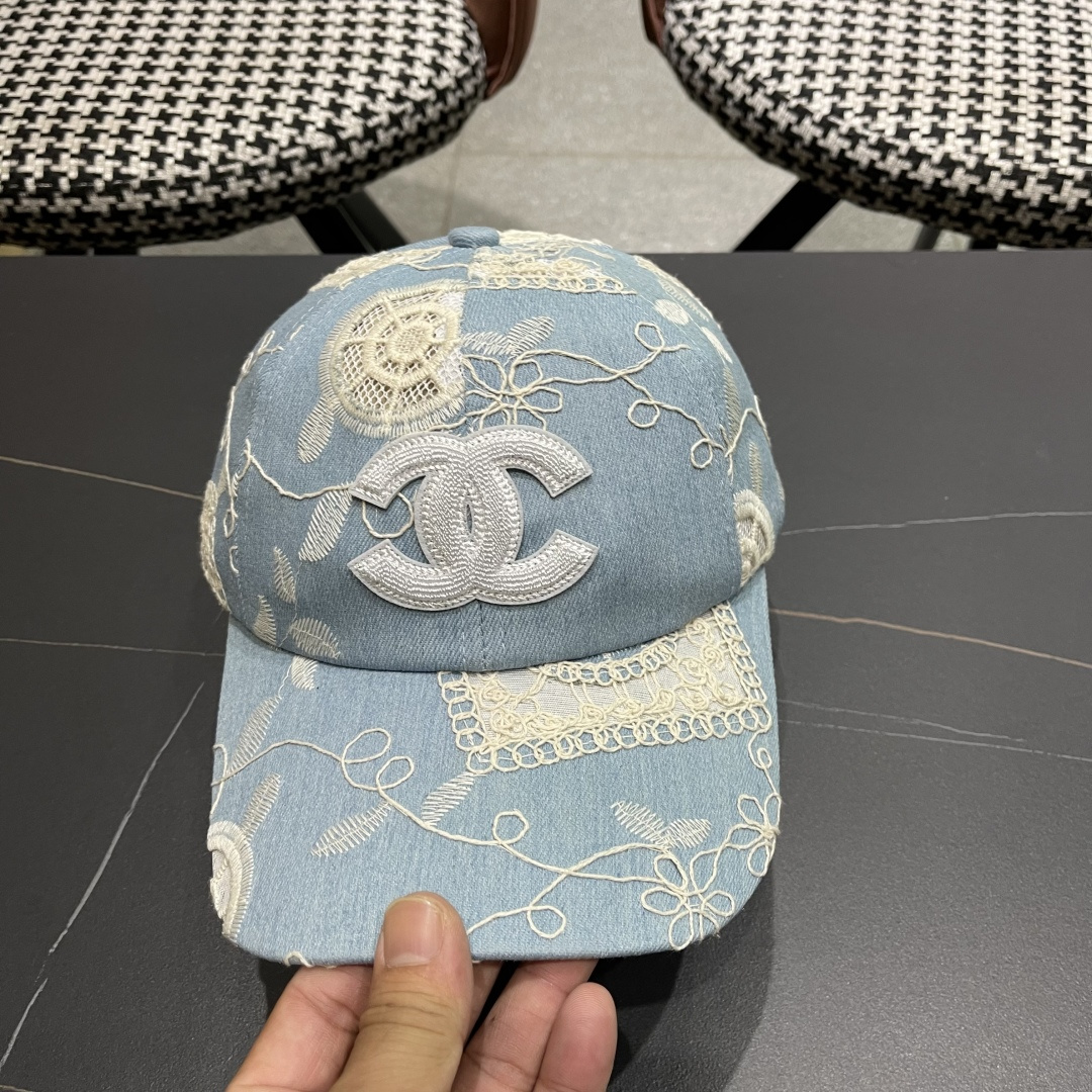 香奈儿CHANEL 2025新品透气舒服棒球帽，小香经典简约，时尚休闲设计