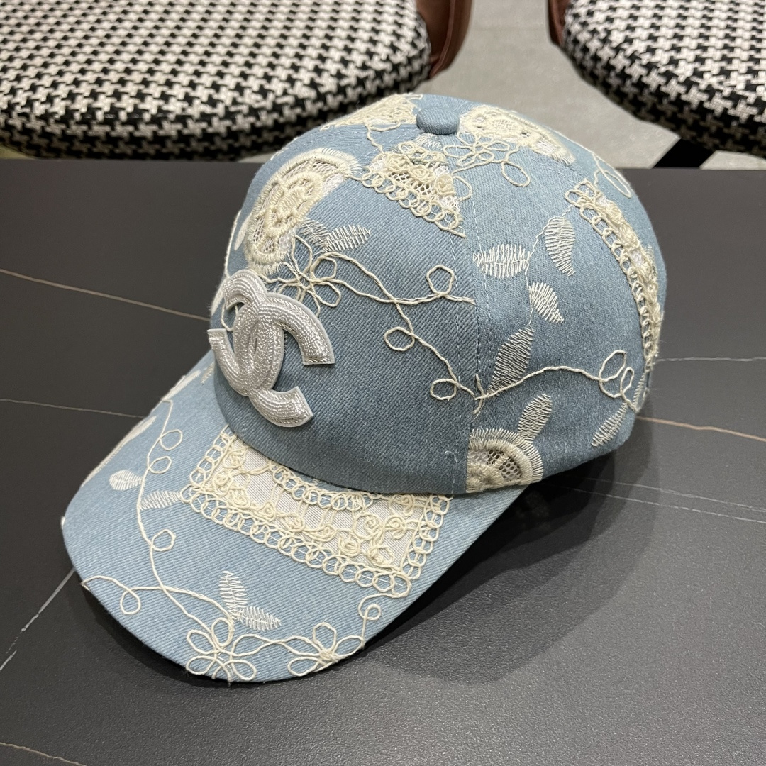 香奈儿CHANEL 2025新品透气舒服棒球帽，小香经典简约，时尚休闲设计