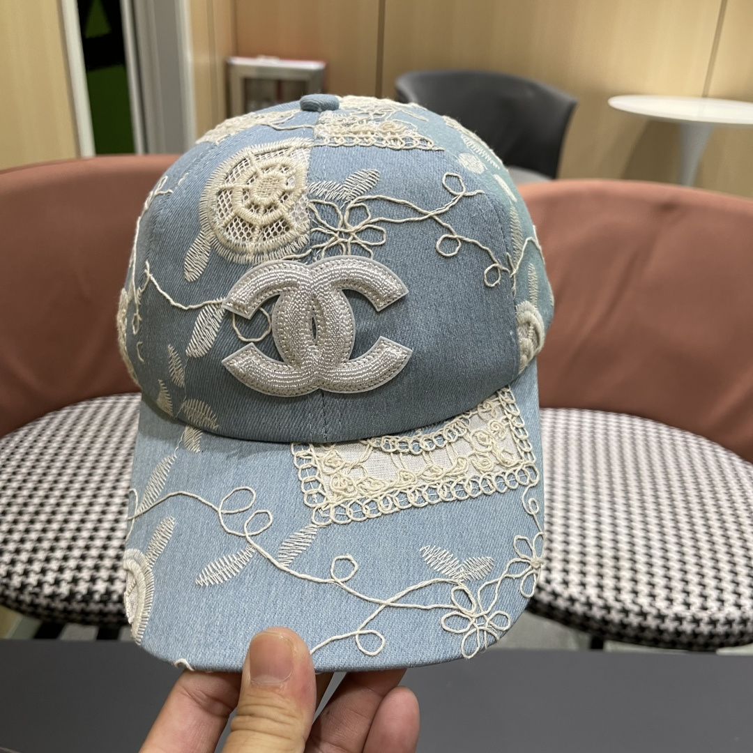 香奈儿CHANEL 2025新品透气舒服棒球帽，小香经典简约，时尚休闲设计